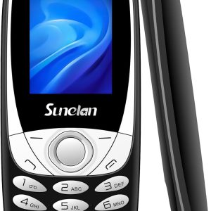 ⁦Mobile Sunelan S10 Dual sim Battery 1000 Black +Grey⁩ - الصورة ⁦3⁩