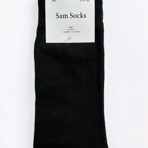 ⁦Sam Socks Men Set of 3 Classic Socks Plain 41-46 EU⁩ - الصورة ⁦5⁩