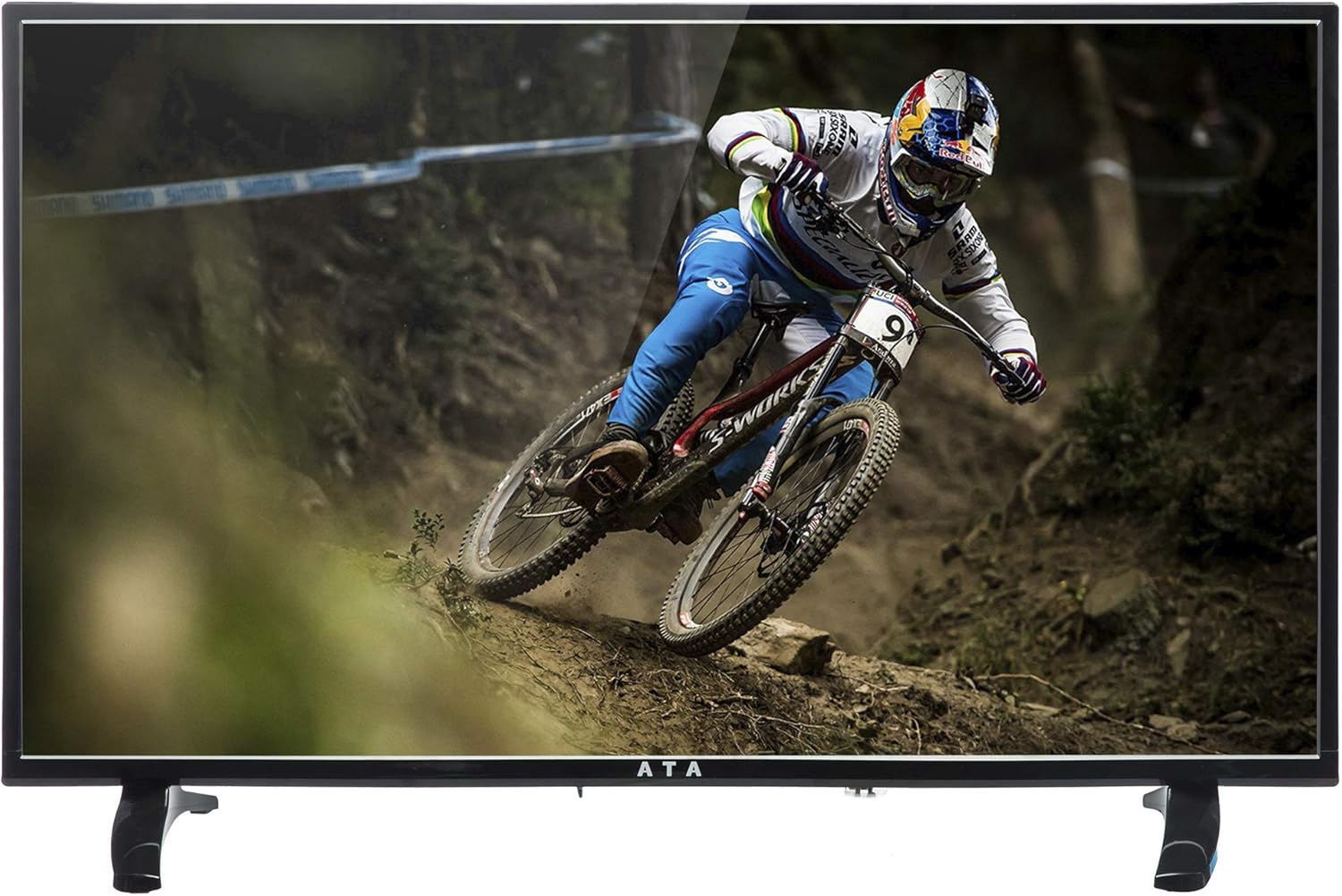 ATA 32 Inch HD LED Standard TV, Black - ATA32HON(Check before accepting delivery)