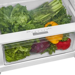 ⁦Midea Refrigerator MDRT580MTN46, Tropical Compressor, Active C Fresh Filter,411 L, Bru Steel⁩ - الصورة ⁦8⁩