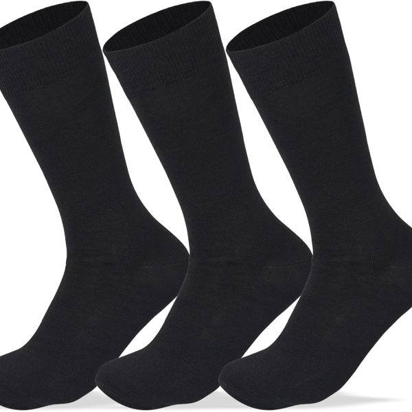 Sam Socks Men Set of 3 Classic Socks Plain 41-46 EU