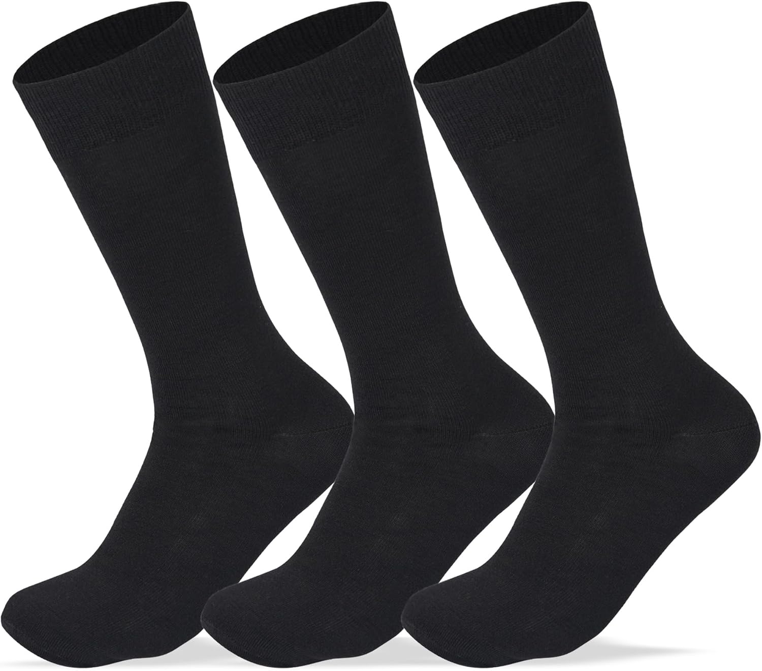 Sam Socks Men Set of 3 Classic Socks Plain 41-46 EU