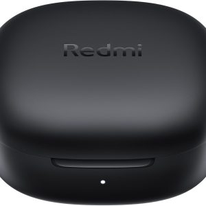 ⁦Xiaomi Wireless Earphones, Redmi buds 6 Play, 36 Hours Playtime, AI Call Noise Reduction, Ultra Lightweight, Compatible with Google Fast Pair, Fast Charging, Black |6 month manufacturer warranty⁩ - الصورة ⁦4⁩