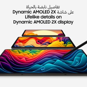 ⁦Samsung Galaxy Tab S9 5G Android Tablet, 11 inches display, 8GB RAM, 128GB Storage MicroSD Slot, S Pen Included, Graphite -1 Year Warranty/Local Version⁩ - الصورة ⁦5⁩