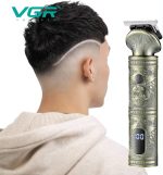 ⁦VGR V-962 Professional Pro Self Haircut Hair Clipper Beard trimmer Digital Display Blades USB Charging cable 4 Guide Combs for men 0mm Bald Head Clipper Runtime 200 mins 1200 mAh Li-ion Battery⁩ - الصورة ⁦6⁩