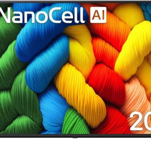 LG 55 inch NanoCell AI NANO80 4K Smart TV AI Magic remote HDR10 webOS25-55NANO80A6A.AFU (2025 Model) (Check before accepting delivery)