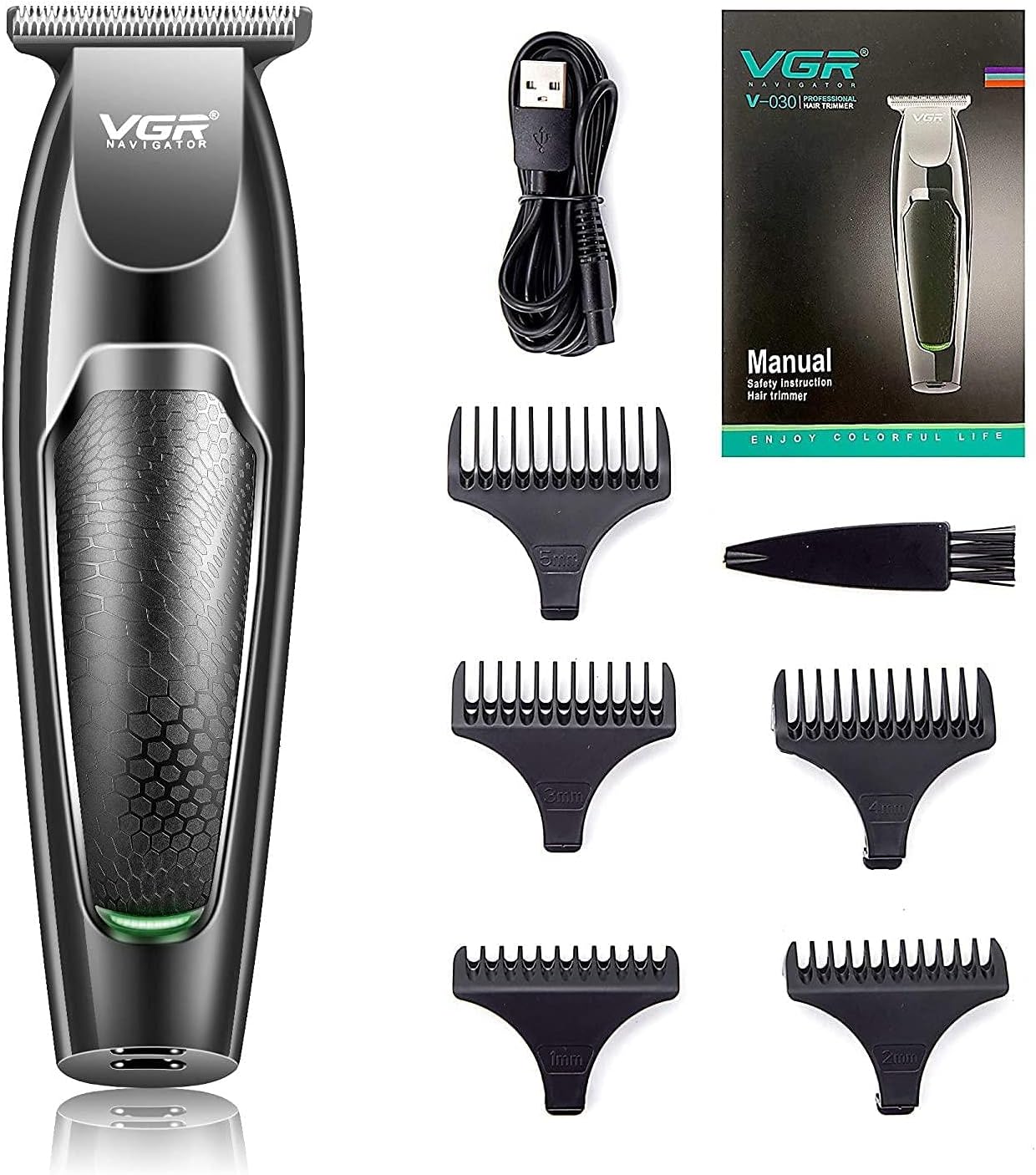 VGR V-030 Electric shaving machine dry shaving for men - hair shaving and trimming beard