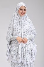 ⁦اسدال صلاة خمر وجبة للصلاة للنساء .مقاس واحد (متعدد الالوان) جودة خامه عالية من القطن الناعم ليكرا⁩ - الصورة ⁦5⁩