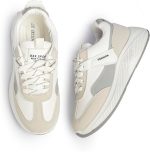 ⁦Women’s Fashion Sneakers – Lightweight Casual Walking Shoes, Comfortable Lace-Up Trainers for Everyday Wear R5⁩ - الصورة ⁦3⁩