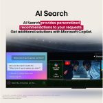 ⁦LG 55 inch UHD AI UA85 4K Smart TV AI Magic remote HDR10 webOS25-55UA85006LA.AFU (2025 Model) (Check before accepting delivery)⁩ - الصورة ⁦6⁩