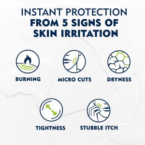 ⁦NIVEA MEN Shaving Gel, Sensitive Chamomile & Hamamelis, 200ml⁩ - الصورة ⁦4⁩