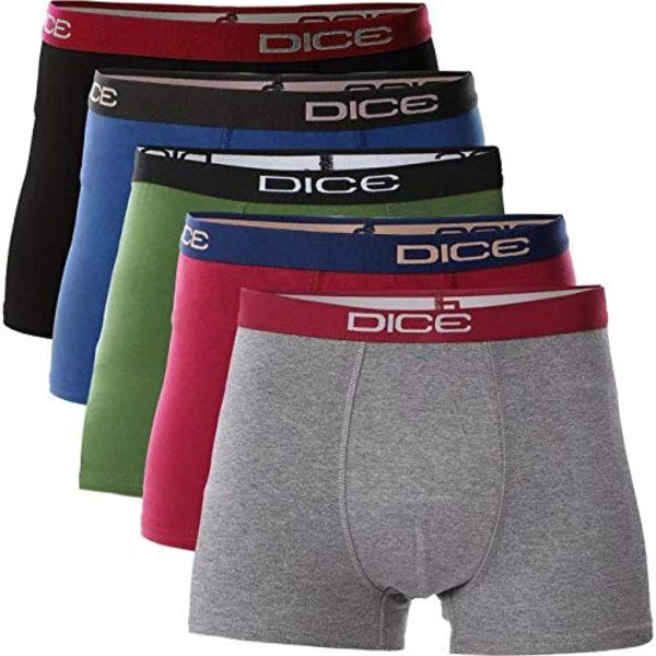 Dice Boxer For Men Mulit Color- 5 PCS
