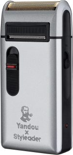 Styleader Aluminum Foil Blade Shaver Rechargeable for Men - Silver