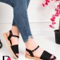 Women's Comfort Knitted Flat Heel Sandal