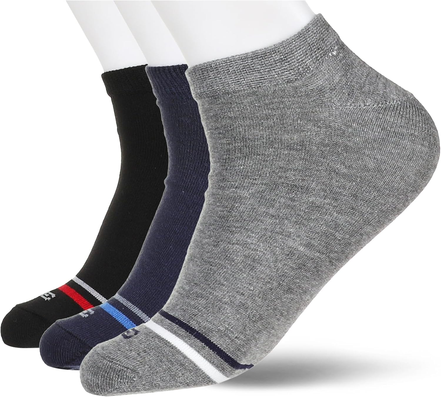 Dice Pack of 3 Men's Lycra Plain Socket, Color Variety 2-40:45