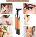 ⁦KEMEI Electric razor, Orange⁩ - الصورة ⁦6⁩