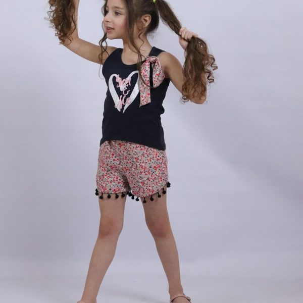 Pajamas Girls Lycra Cotton T-Shirt Short Summer Comfortable Light Wear Girls Stylish Soft Sleep Home Fashion Hot Weather Code 849