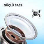 ⁦Anker Soundcore R50i Black True Wireless Earbuds with 10mm Drivers, Big Bass, Bluetooth 5.3, 30H Playtime, IPX5 Water Resistant, AI Clear Calls, 2 Mics, 18 Months Warranty, Black⁩ - الصورة ⁦3⁩