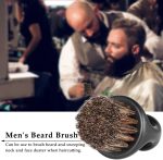 ⁦Anself Men's Beard Brush Barber Hair Sweep Brush Mustache Shaving Brush for Hairdressing Salon Household⁩ - الصورة ⁦7⁩