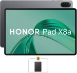 HONOR Pad X8a 4GB RAM 128GB ROM 11 Inch Tablet Wi-Fi with FREE Flip Cover, 8300mAh Battery, Slim Metal Design, Space Grey