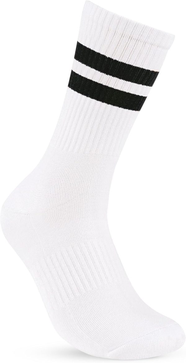 STITCH Unisex Unisex Half Terry Long Stripped Socks
