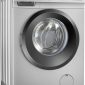 TOSHIBA Washing machine TW-BJ80S2EG(SK) Front Loading, THEGREATWAVES, REAL INVERTER, WATER SHIELD FILTER, DRUM CLEAN, QUICK WASH, Full Automatic, 7KG, Silver