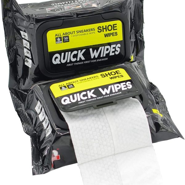 Generic mens Sneaker Cleaning wipes Shoe Care Product, Natural, Large