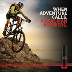 ⁦Real Man Spray -Fresh MOOD 150 Ml⁩ - الصورة ⁦3⁩