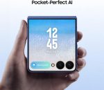 ⁦Samsung Galaxy Z Flip7, AI Phone, Night Black, 256GB storage, 12GB Memory, 50MP Camera for Selfie, 3nm Processor, 4300mAh Battery (Samsung Turkey Guaranteed)⁩ - الصورة ⁦4⁩