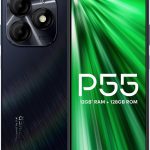 Itel P55 8GB RAM 128GB Storage Smartphone, 6.6 Inch Size, Moonlit Black - 1 Year Warranty/Local Version