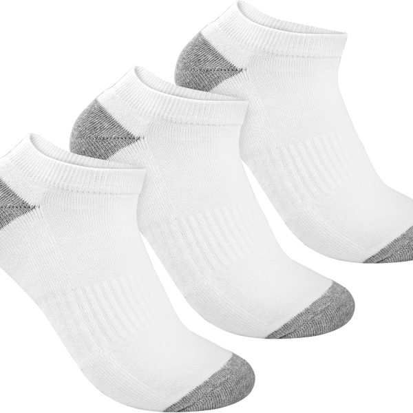 STITCH Mens Pack of 3 Half Terry Ankle Casual Socks
