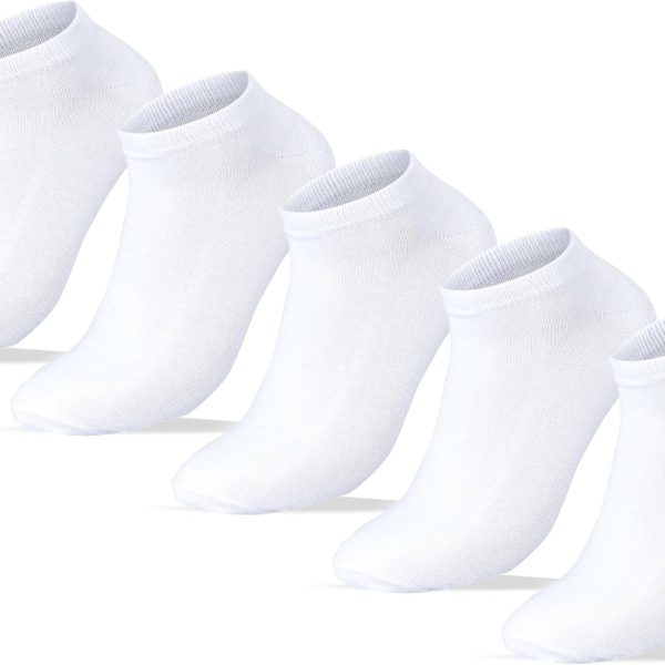 Sam Socks Set Of 5 Ankle Plain Socks Men 41-46 EU