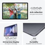 ⁦Samsung Galaxy Tab S10+, AI Tablet, Android Tablet, 5G, 12GB RAM, 256GB Storage, AMOLED Display, Anti-reflection, Durable, S Pen Included, Platinum Silver 1 Year Warranty/Local Version⁩ - الصورة ⁦5⁩