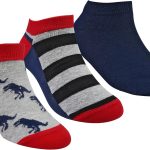 STITCH Boys Pack of 3 Lycra Ankle Socks