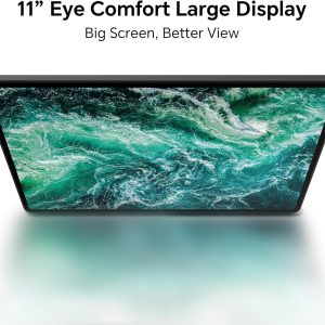 ⁦HONOR Pad X8a 4GB RAM 128GB ROM 11 Inch Tablet Wi-Fi with FREE Flip Cover, 8300mAh Battery, Slim Metal Design, Space Grey⁩ - الصورة ⁦6⁩
