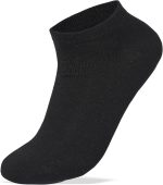 ⁦Sam Socks Set Of 6 Ankle Women White & Black size 36-40 EU- fitted⁩ - الصورة ⁦3⁩