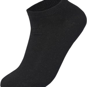 ⁦Sam Socks Set Of 6 Ankle Women White & Black size 36-40 EU- fitted⁩ - الصورة ⁦3⁩