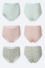 ⁦CARINA Womens Printed Full Briefs - 3 Pcs Underwear⁩ - الصورة ⁦7⁩
