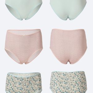 ⁦CARINA Womens Printed Full Briefs - 3 Pcs Underwear⁩ - الصورة ⁦7⁩