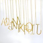 ⁦Letter Charm - Elegant English Alphabet Necklace for Valentine's Day, Suitable for Lovers, Fashion Enthusiasts, Women and Girls, Makes a Stunning Gift for Fashion and Love Celebrations⁩ - الصورة ⁦5⁩