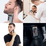 ⁦Styleader Aluminum Foil Blade Shaver Rechargeable for Men - Silver⁩ - الصورة ⁦6⁩