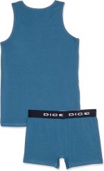 ⁦Dice Boys Tank Top with different prints and Boxer Shorts Underwear (pack of 2)⁩ - الصورة ⁦2⁩