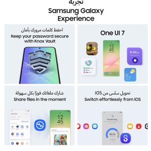 ⁦Samsung Galaxy A56 5G, Android Smartphone, 256GB Storage, 12GB RAM, Awesome Lightgray, 6x OS Upgrades, Large Display, Long Battery Life 1 Year Warranty/Local Version⁩ - الصورة ⁦6⁩
