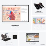 ⁦Samsung Galaxy Tab S10 Ultra, AI Tablet, Android Tablet, 5G, 12GB RAM, 512GB Storage, AMOLED Display, Anti-reflection, Durable, S Pen Included, Platinum Silver (UAE Version)⁩ - الصورة ⁦4⁩