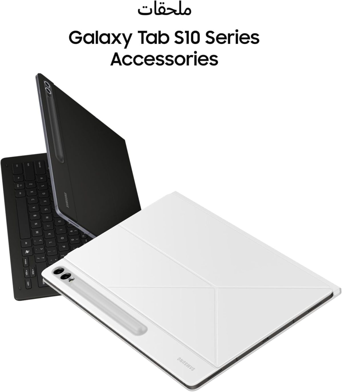 ⁦Samsung Galaxy Tab S10 Ultra, AI Tablet, Android Tablet, 5G, 12GB RAM, 512GB Storage, AMOLED Display, Anti-reflection, Durable, S Pen Included, Platinum Silver (UAE Version)⁩ - الصورة ⁦8⁩