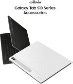 ⁦Samsung Galaxy Tab S10 Ultra, AI Tablet, Android Tablet, 5G, 12GB RAM, 512GB Storage, AMOLED Display, Anti-reflection, Durable, S Pen Included, Platinum Silver (UAE Version)⁩ - الصورة ⁦8⁩