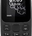Mobile-105 Dual SIM, Black &