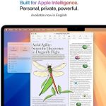 ⁦Apple 2025 MacBook Air (13-inch, Apple M4 chip with 10-core CPU and 8-core GPU, 16GB Unified Memory, 256GB) - Sky Blue;English⁩ - الصورة ⁦4⁩