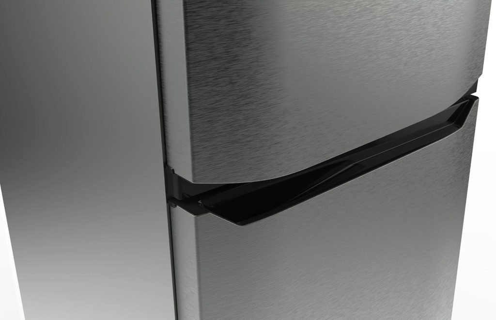 TORNADO Refrigerator Inverter No Frost 296 Liter Dark Stainless RF-31FTV-DST
