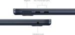 ⁦Apple MacBook Air 13.6 with M3 Chip (Early 2024) - Midnight, 8-Core / 10-Core, 16GB, 30W Adapter, 256GB SSD⁩ - الصورة ⁦8⁩